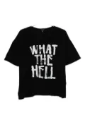 R13 graphic-print T-shirt - Black