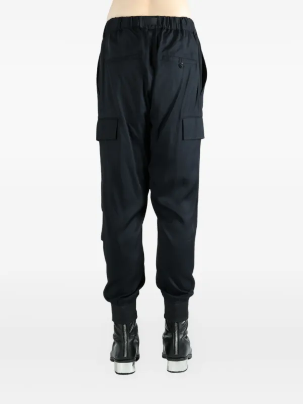 Y-3 M BINDING CARGO PANTS S 黒 2018AW Y-3 Black Belted Cargo Pants Y-3