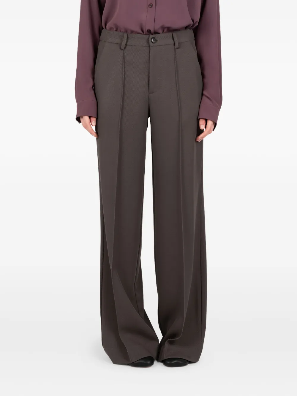 Société Anonyme pleated trousers Grijs
