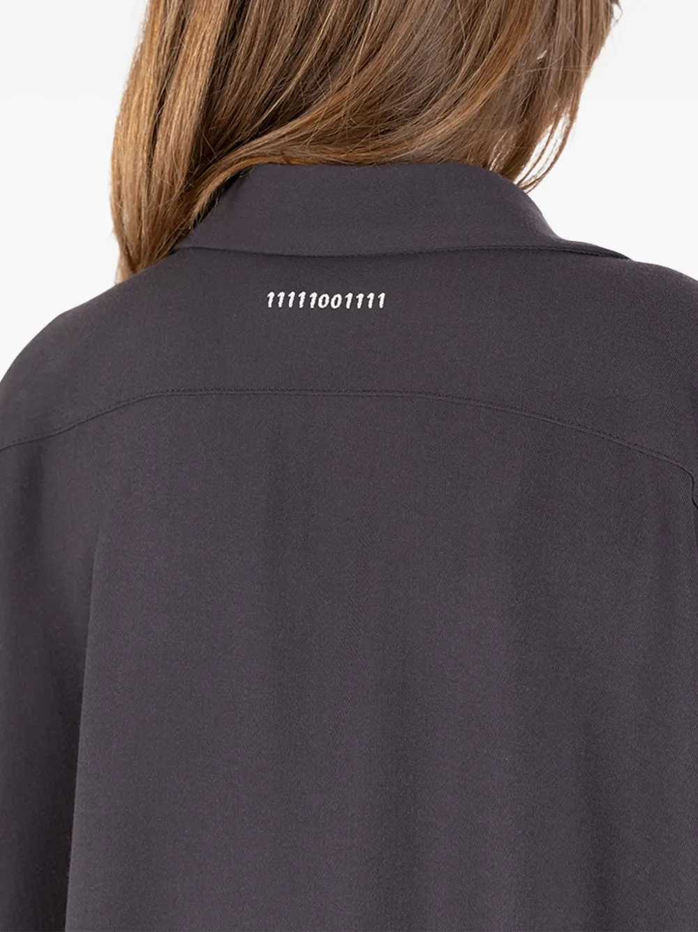 Société Anonyme Midi-blousejurk Paars