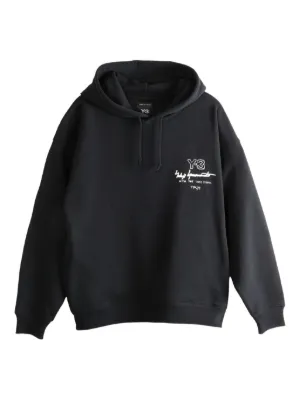 【送料関税込】Y-3 Core Logo Hoodie Y-3 Yohji Yamamoto x Adidas Oversized CL Classic Logo Hood