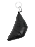 LEMAIRE Mini Croissant keyring - Black