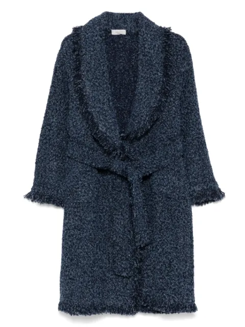 Charlott fringed bouclé coat