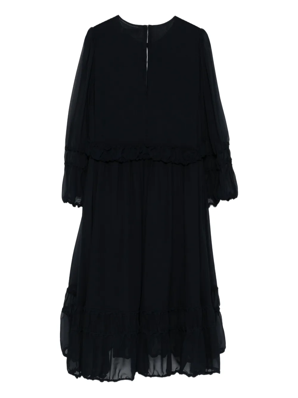 Dorothee Schumacher Jurk met lange mouwen Blauw