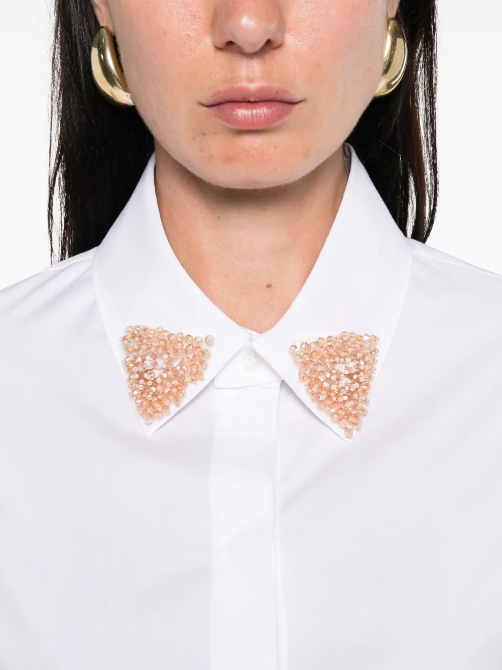 Dorothee Schumacher Blouse met verfraaide kraag Wit