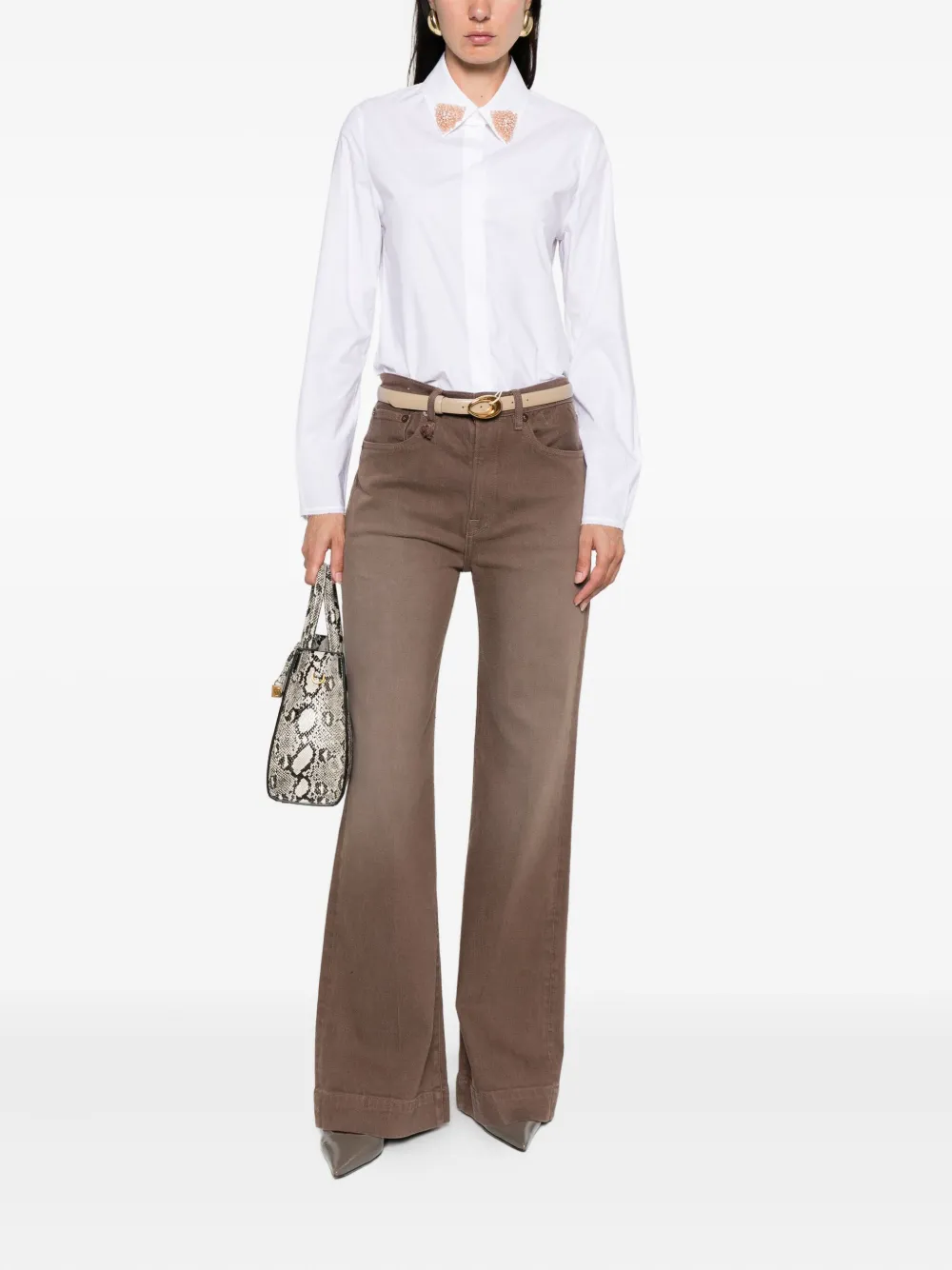 Dorothee Schumacher Blouse met verfraaide kraag Wit