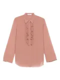 Dorothee Schumacher ruffled button-front shirt - Pink
