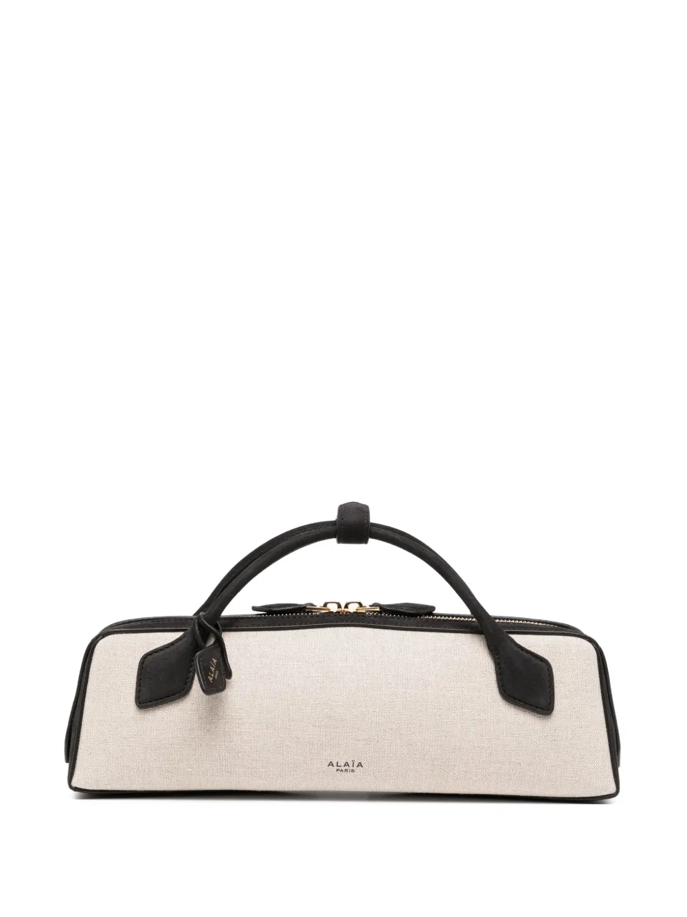 Alaïa Le Teckel zip tote bag | Black | Image 1