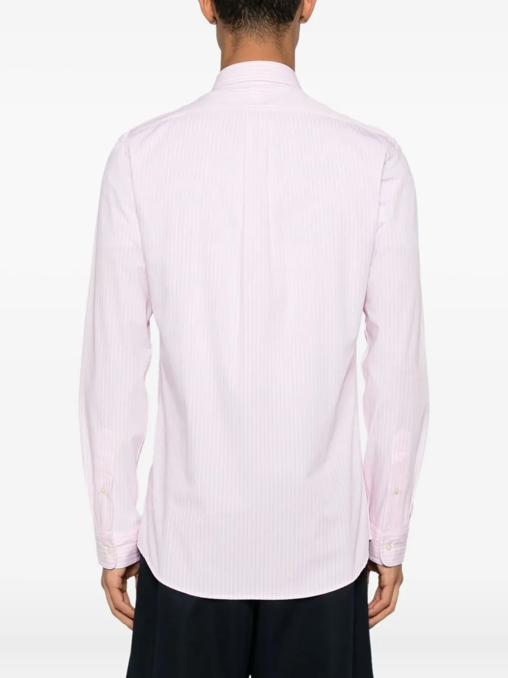 Polo Ralph Lauren Gestreept overhemd met lange mouwen Roze