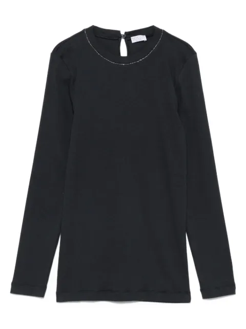 Brunello Cucinelli embellished top