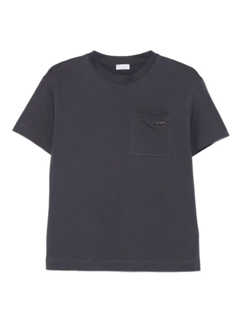 Brunello Cucinelli chest-pocket short-sleeve T-shirt