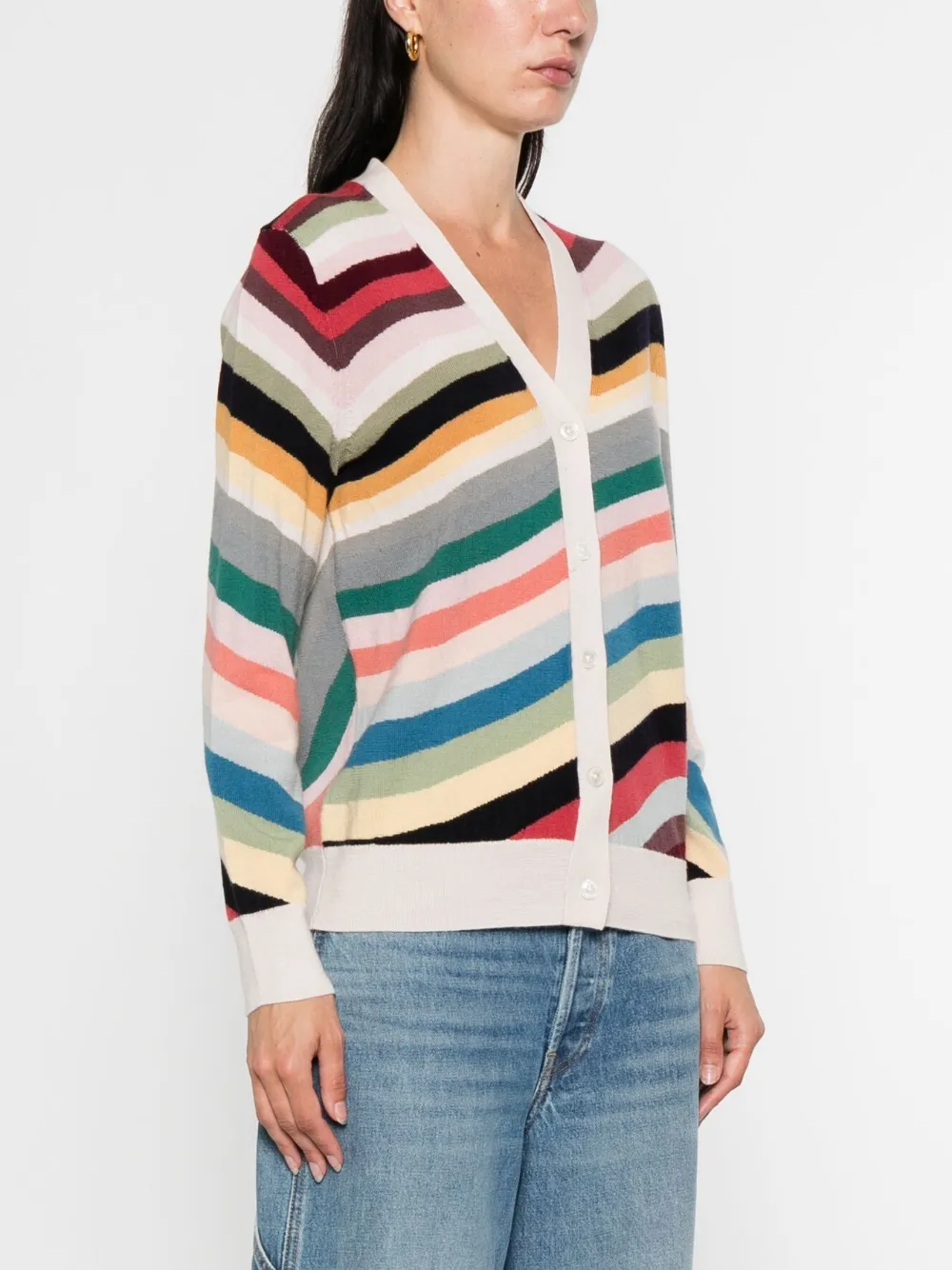 PS Paul Smith Gestreept vest Beige