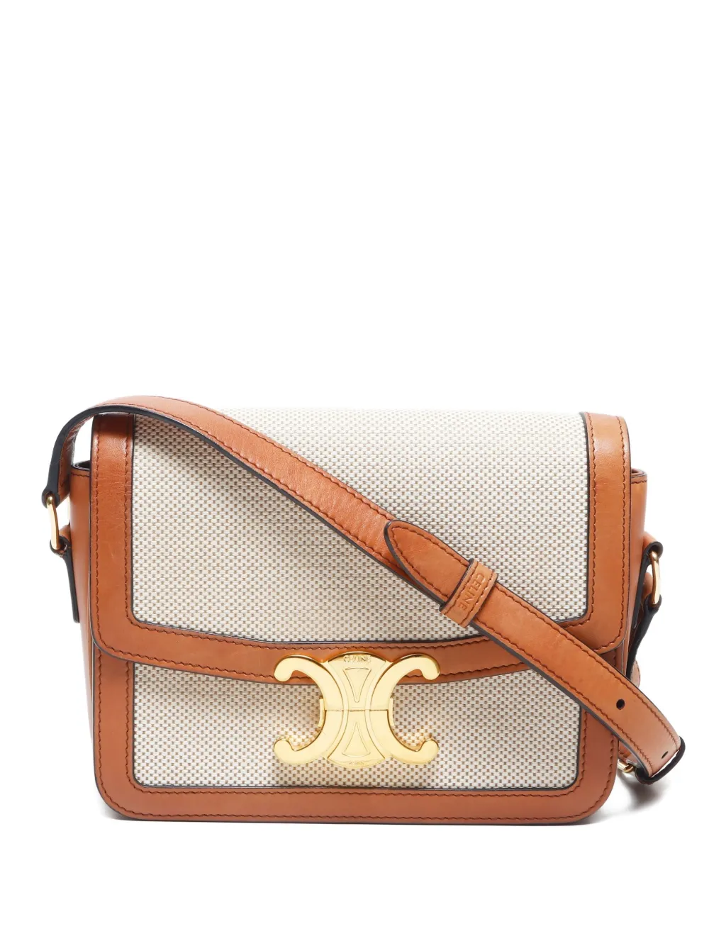 Céline Pre-Owned 2020 Teen Triomphe ショルダーバッグ - ニュートラル Céline Pre-Owned 2020 Teen Triomphe ショルダーバッグ - ニュートラル