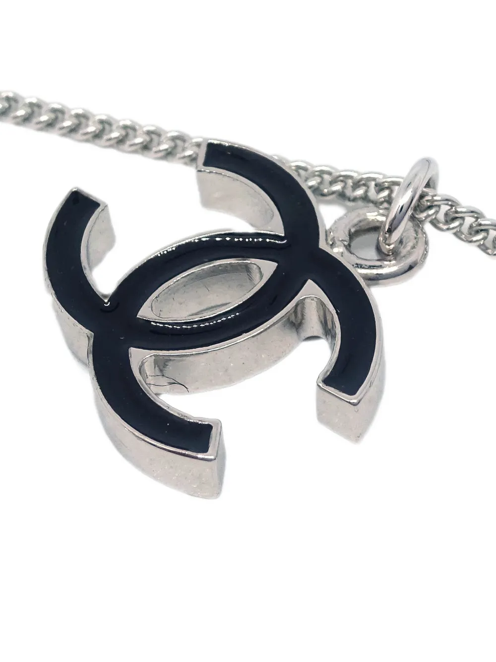 Pre-owned Chanel 2005 Cc-pendant Necklace