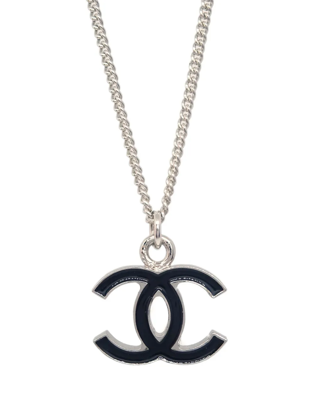 Pre-owned Chanel 2005 Cc-pendant Necklace