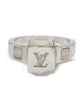 Louis Vuitton Pre-Owned 2012 Gamble ring - Silver