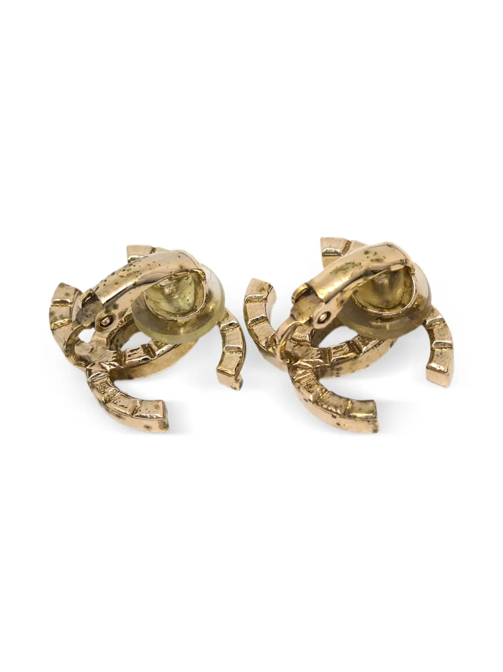 CHANEL Pre-Owned 2017 CC clip-on earrings | Image 2