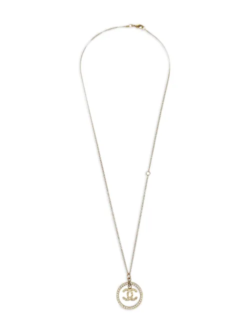 Collier à pendentif CC (années 2006) - CHANEL Pre-Owned - Modalova
