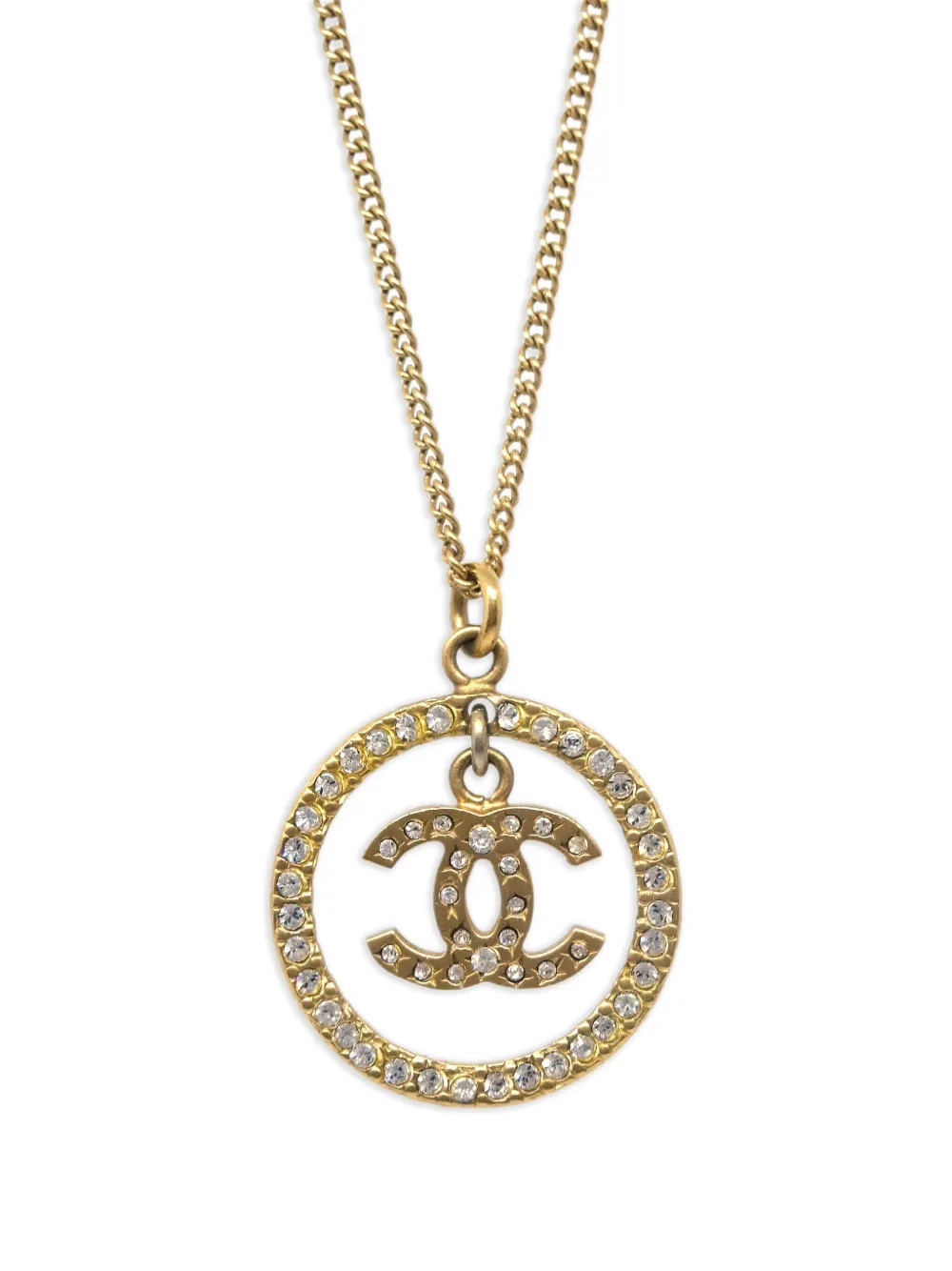 CHANEL Pre-Owned 2006 CC-pendant necklace | Image 2