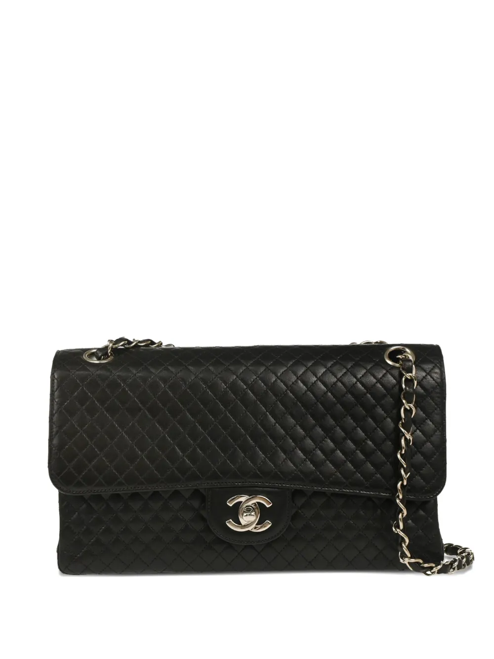 CHANEL Pre-Owned 1997 フラップ ショルダーバッグ - ブラック CHANEL Pre-Owned 1997 フラップ ショルダーバッグ - ブラック
