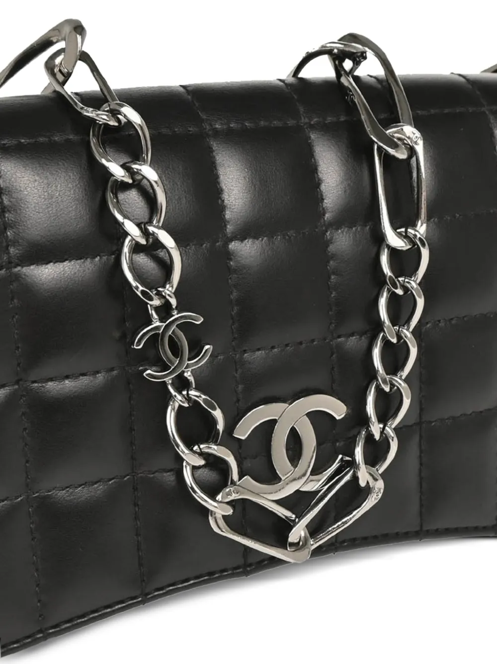 Pre-owned Chanel 2003 Choco Bar Shoulder Bag