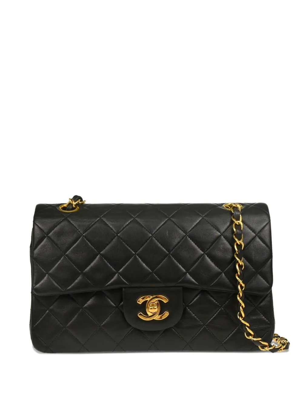 CHANEL Pre-Owned 1992 クラシック ショルダーバッグ S - ブラック CHANEL Pre-Owned 1992 クラシック ショルダーバッグ S - ブラック