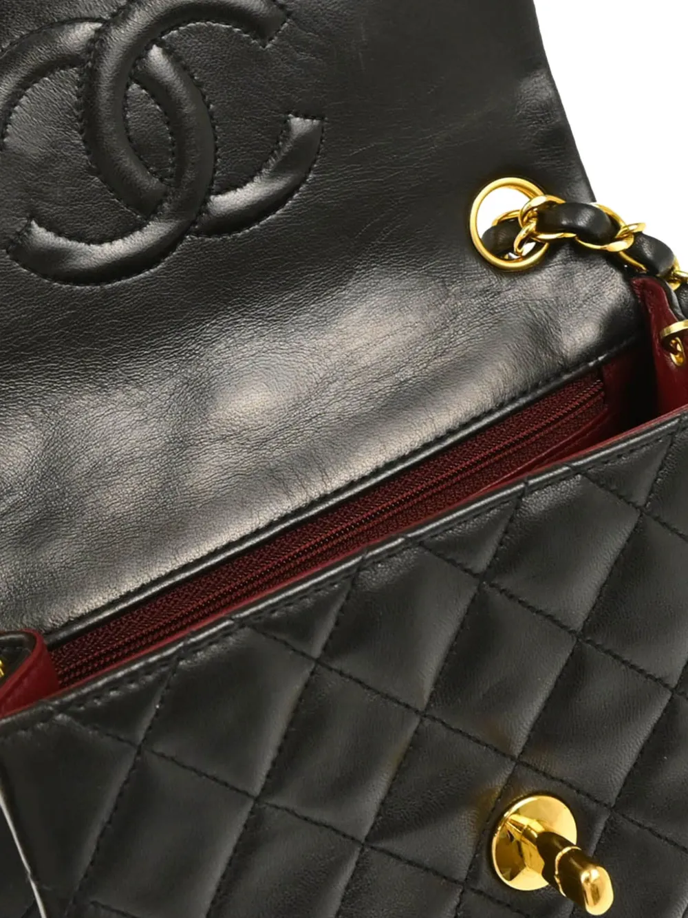 Pre-owned Chanel 1995 Mini Classic Crossbody Bag