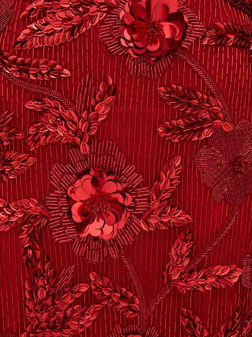 Rachel Gilbert Pierre avondjurk Rood