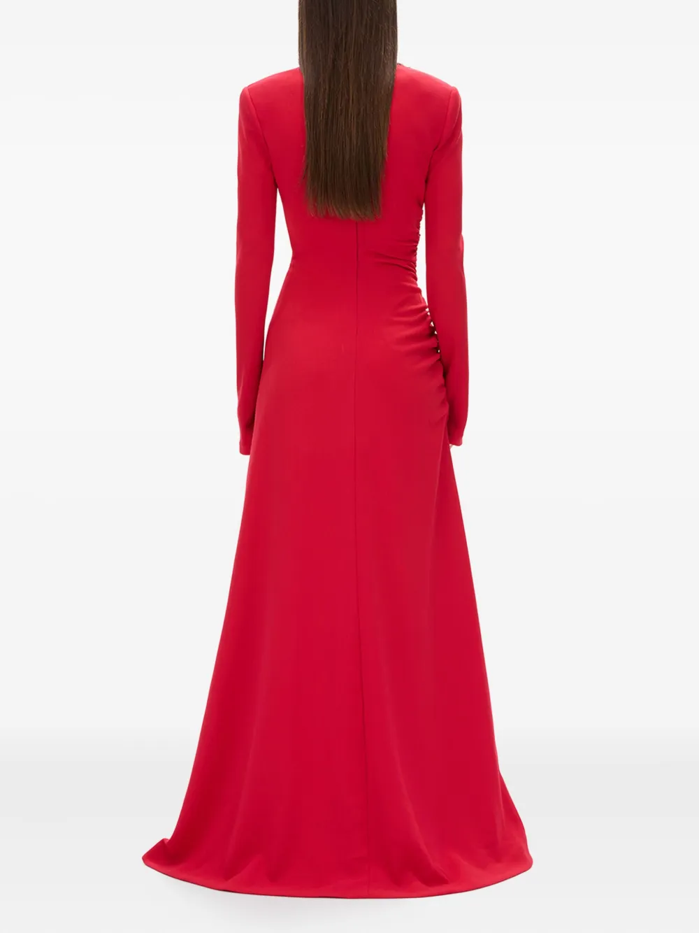 Rachel Gilbert Gabrielle avondjurk Rood