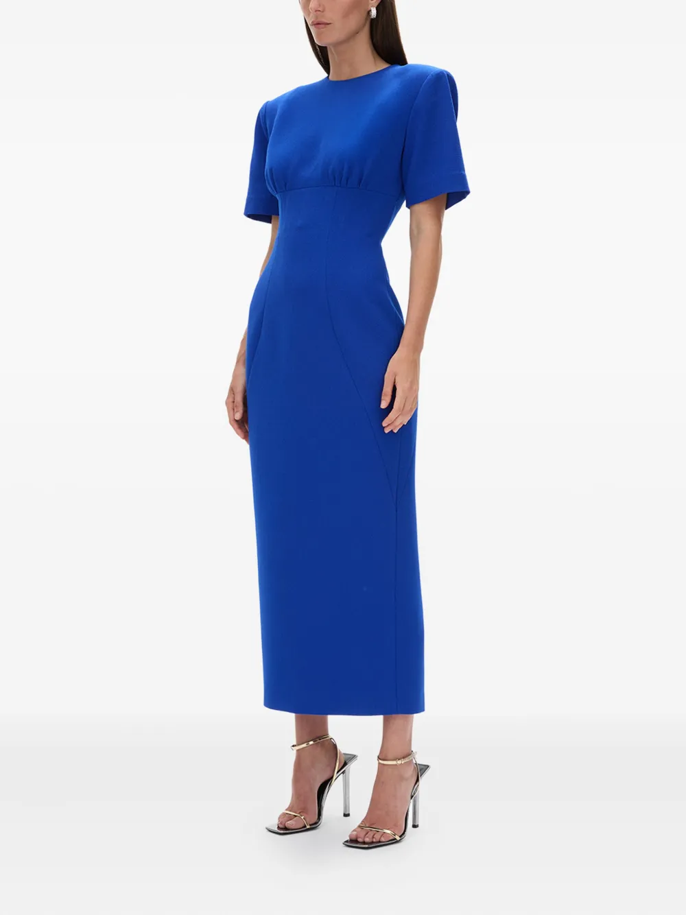 Rachel Gilbert Jurk met korte mouwen Blauw