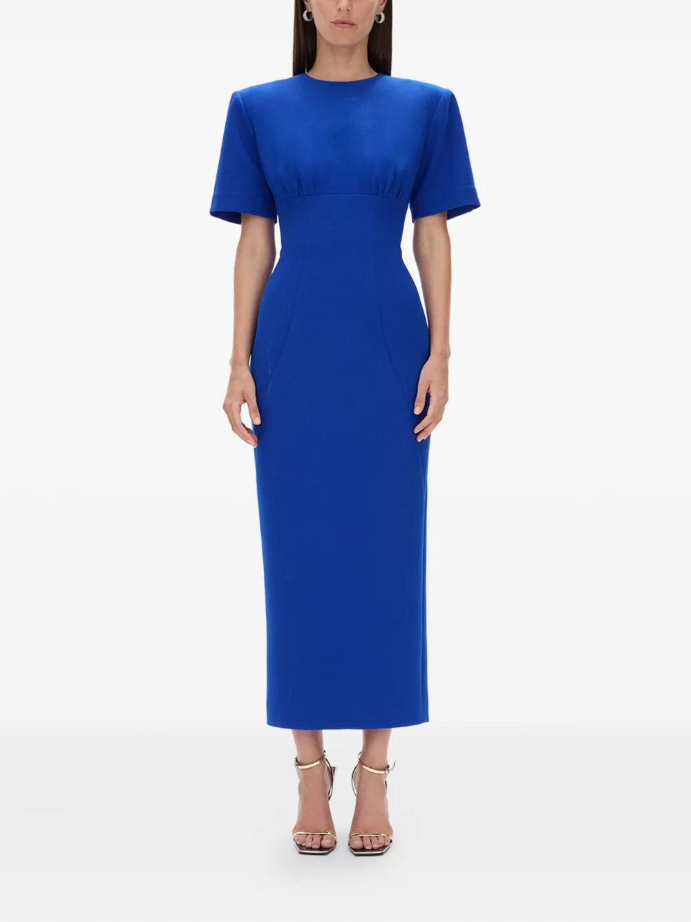 Rachel Gilbert Jurk met korte mouwen - Blauw