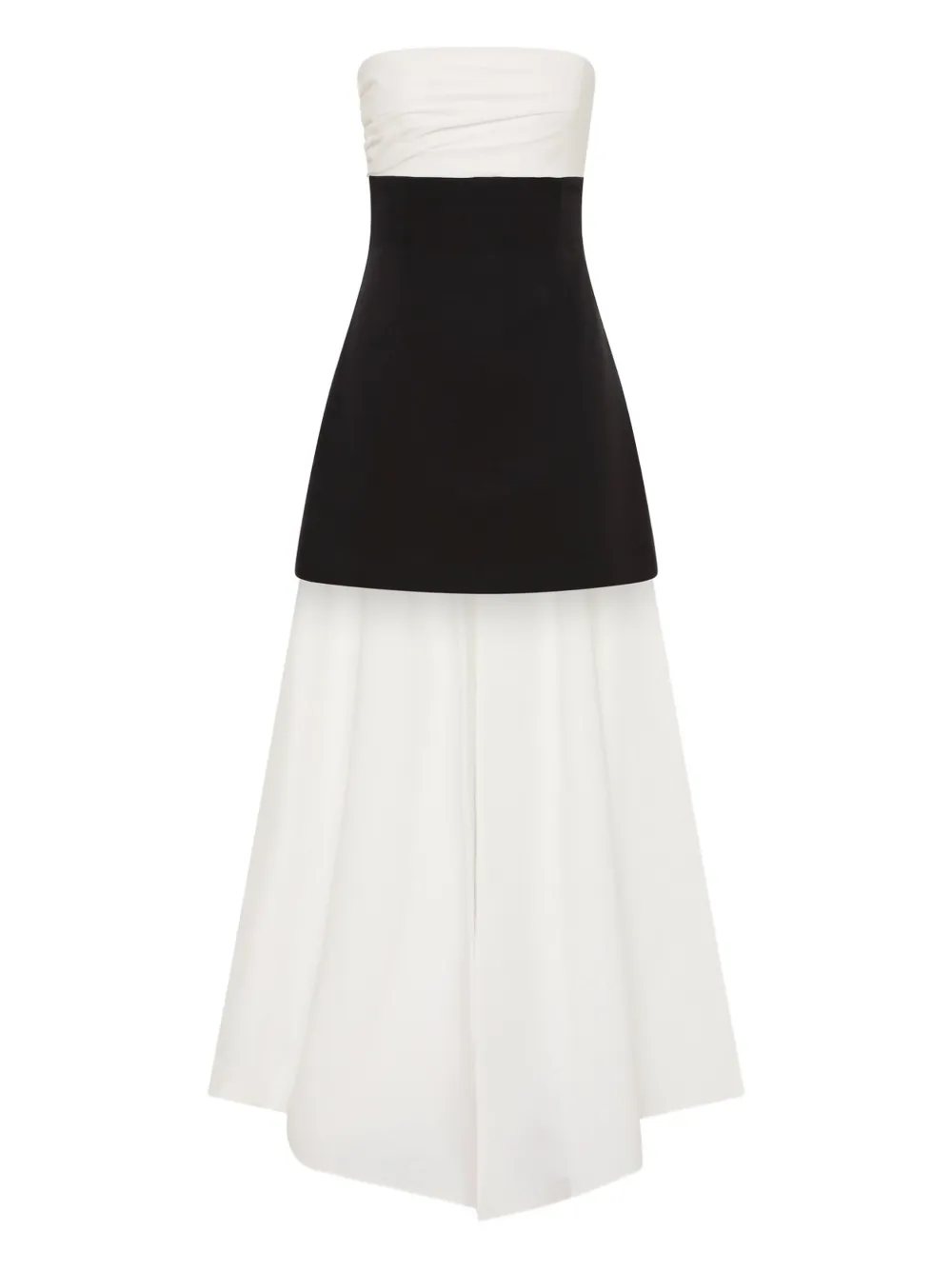 Rachel Gilbert Odette strapless mini-jurk Wit