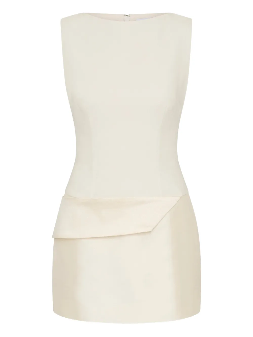 Rachel Gilbert Rikki Sleeveless Mini Dress In Neutral