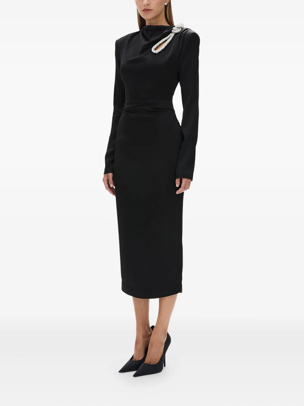 Rachel Gilbert Henrietta jurk met pailletten Zwart