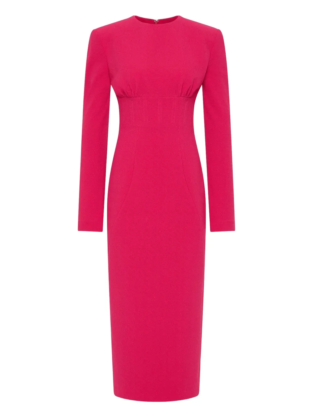 Rachel Gilbert Dover Long-sleeve Maxi Dress In Pink