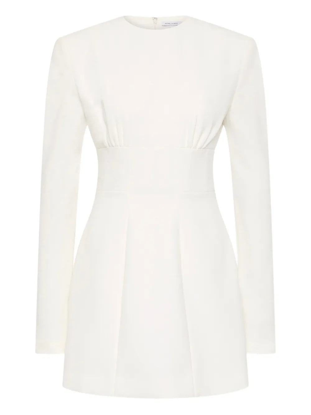 Rachel Gilbert Dover mini-jurk met lange mouwen Wit