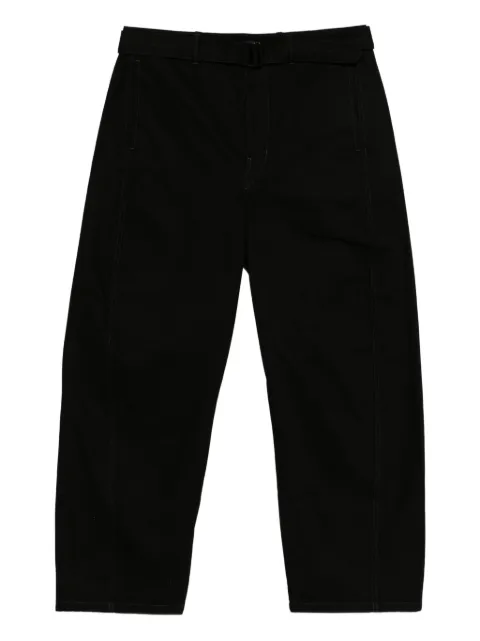 LEMAIRE Twisted belted jeans