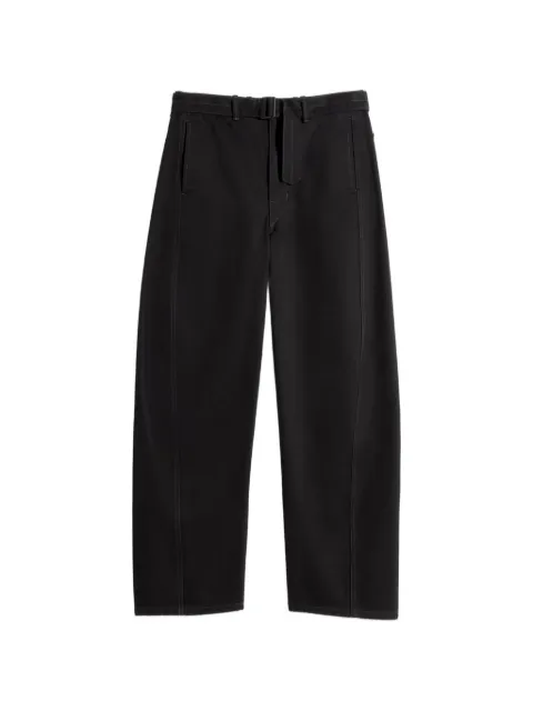 LEMAIRE twisted belted jeans