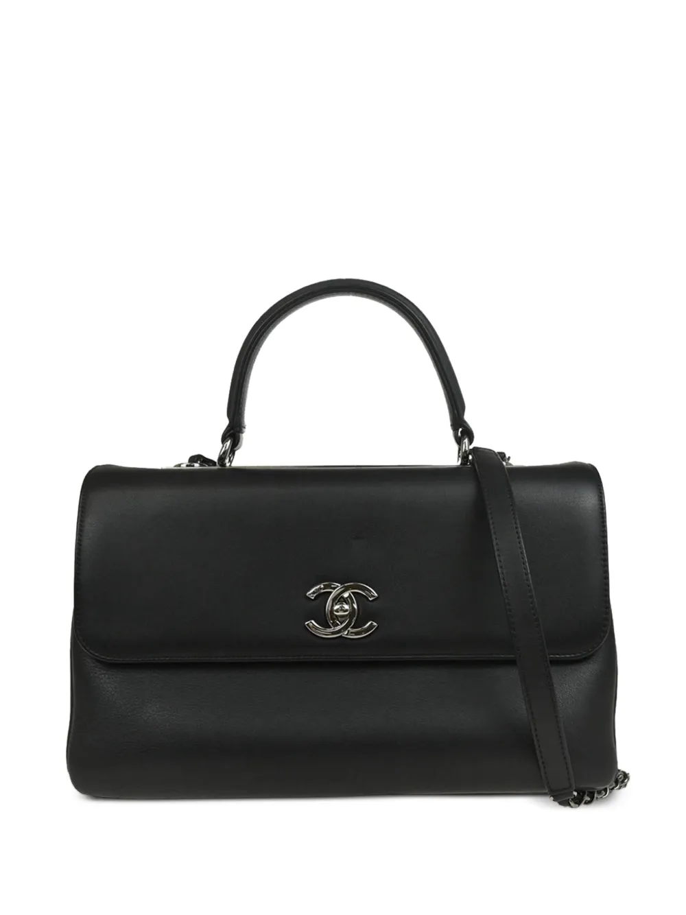 CHANEL Pre-Owned 2019 2way ハンドバッグ - ブラック