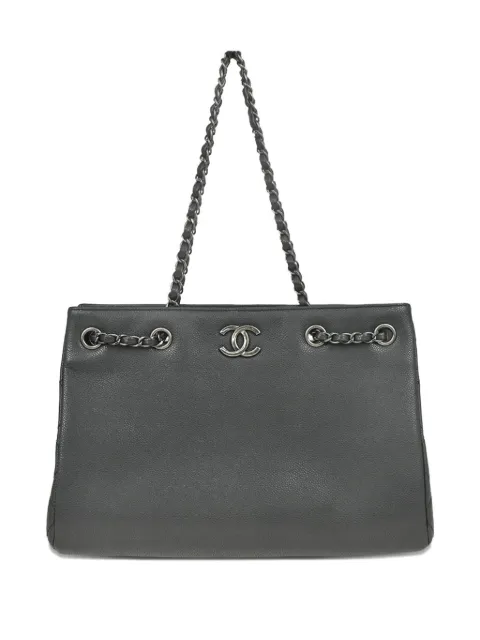 CHANEL Pre-Owned 2016 Caviar-leather tote bag