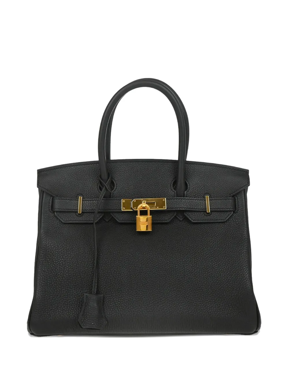 Hermès Pre-Owned 2018 バーキン 30 ハンドバッグ - ブラック Hermès Pre-Owned 2018 バーキン 30 ハンドバッグ - ブラック