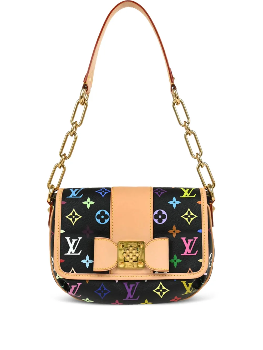 Louis Vuitton Pre-Owned 2010s パティ ハンドバッグ - ブラック Louis Vuitton Pre-Owned 2010s パティ ハンドバッグ - ブラック