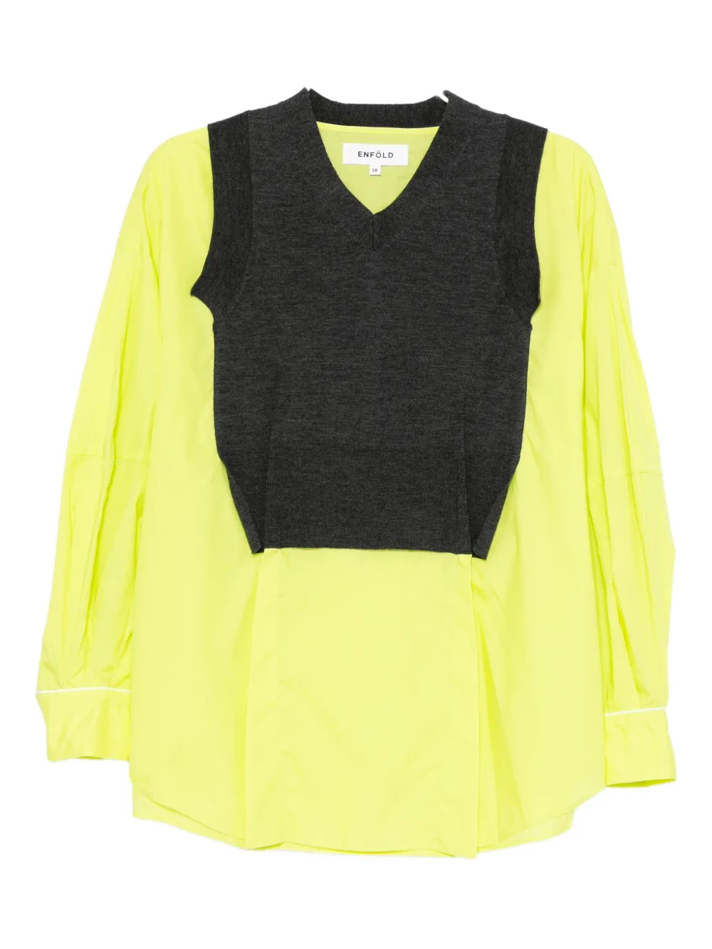 Enföld top de algodón | amarillo | Image 1