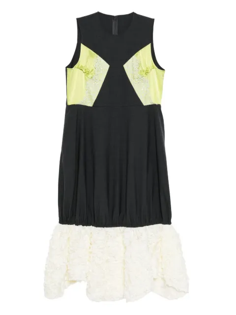 Enföld floral-lace dress