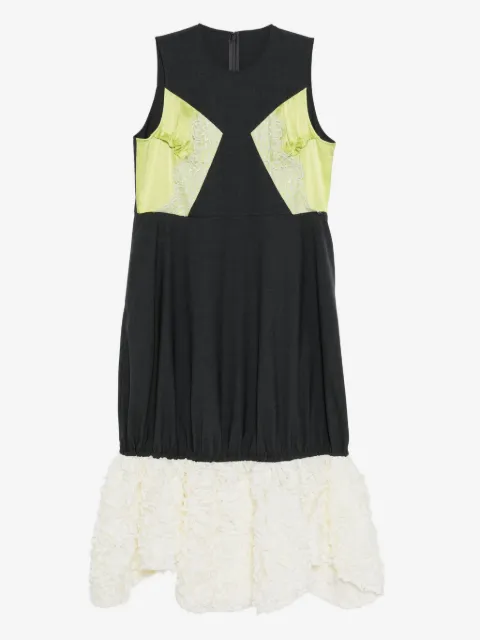 Enföld floral-lace dress