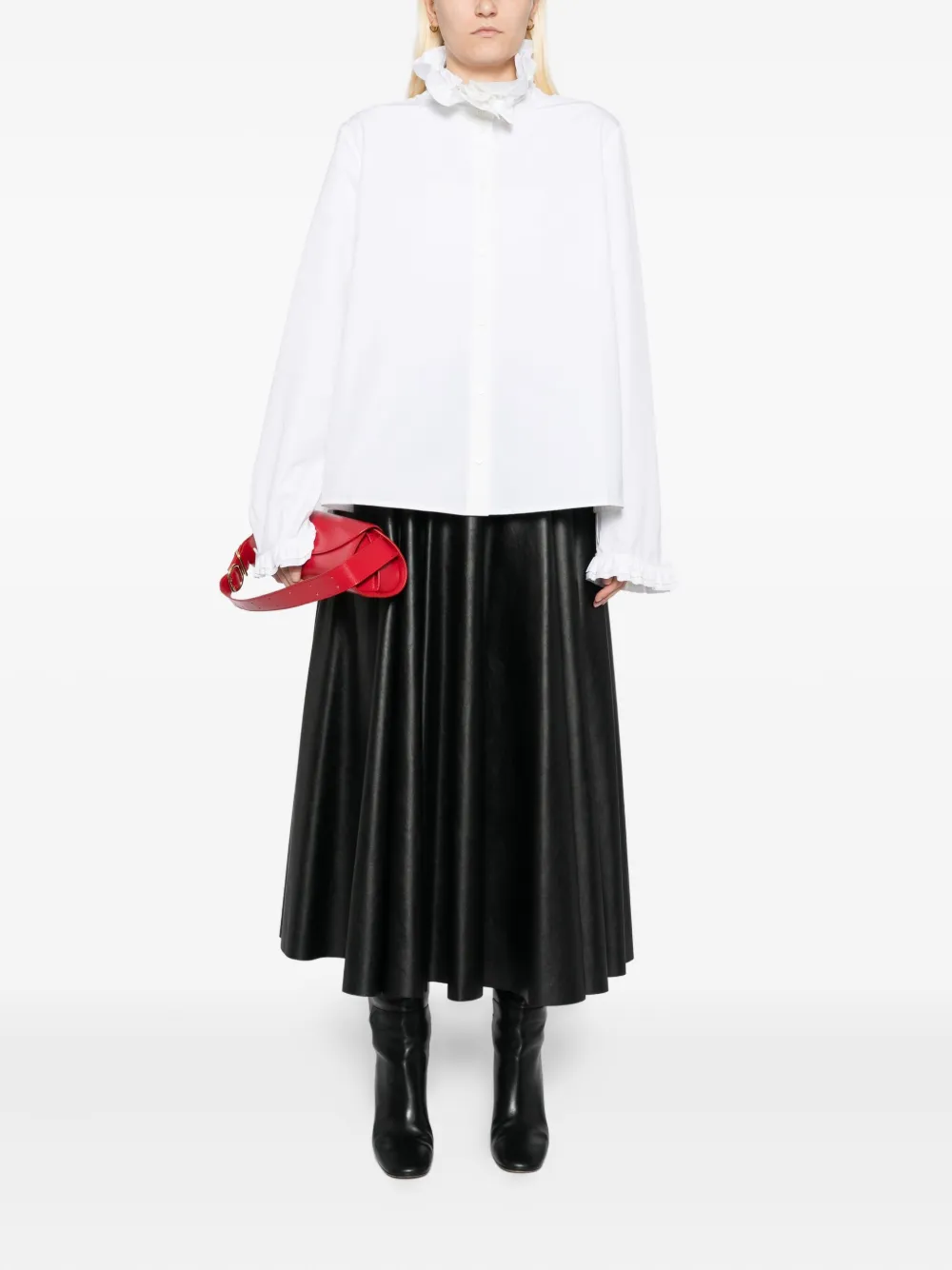 Jil Sander ruffled shirt | Shirts | Image 2