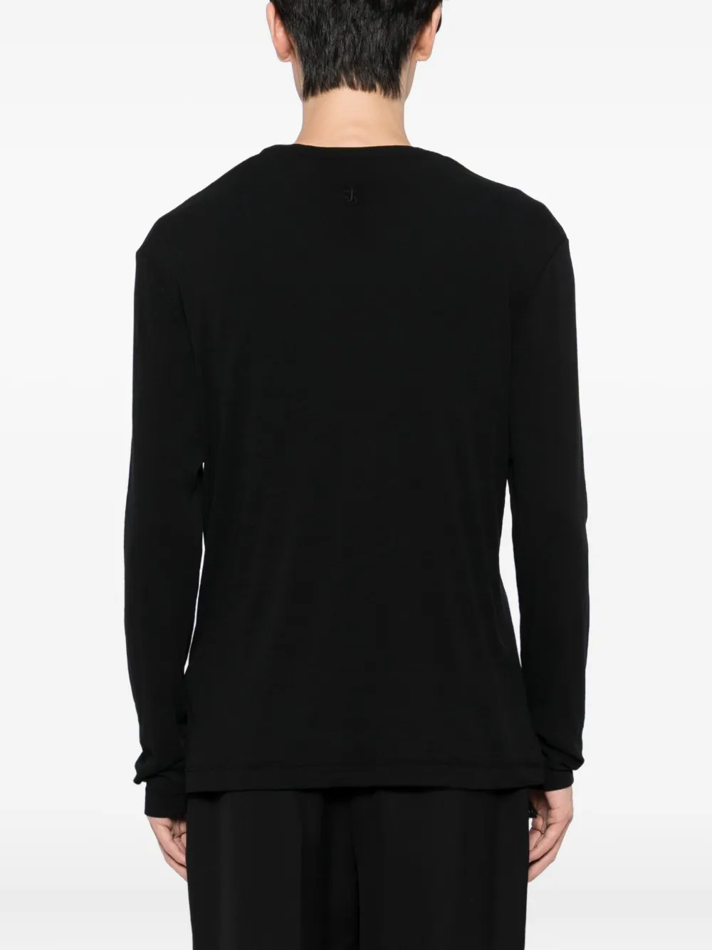 Jil Sander Katoenen T-shirt Zwart
