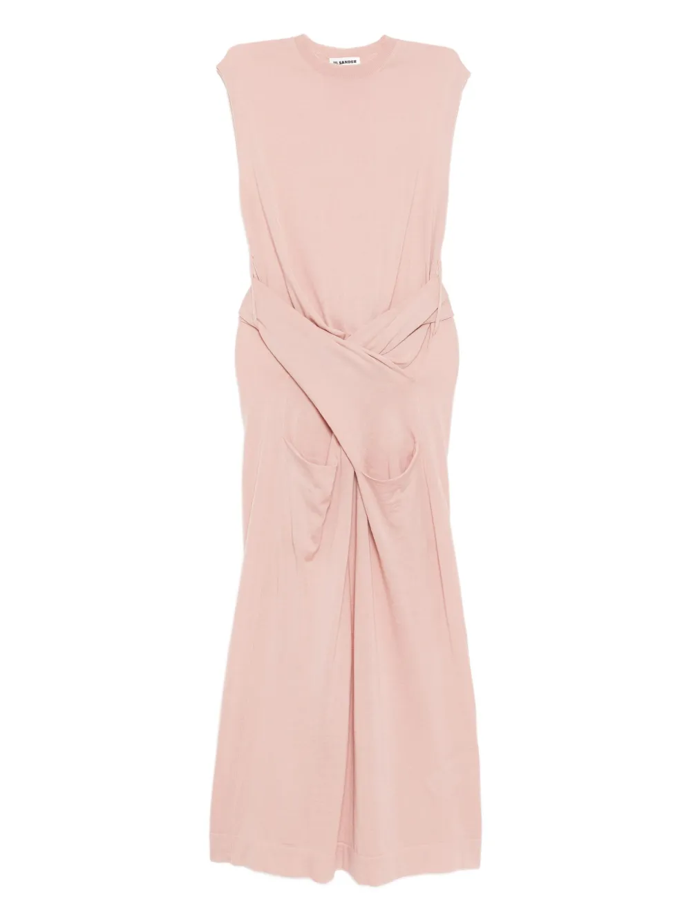 Jil Sander draped dress - Rosa