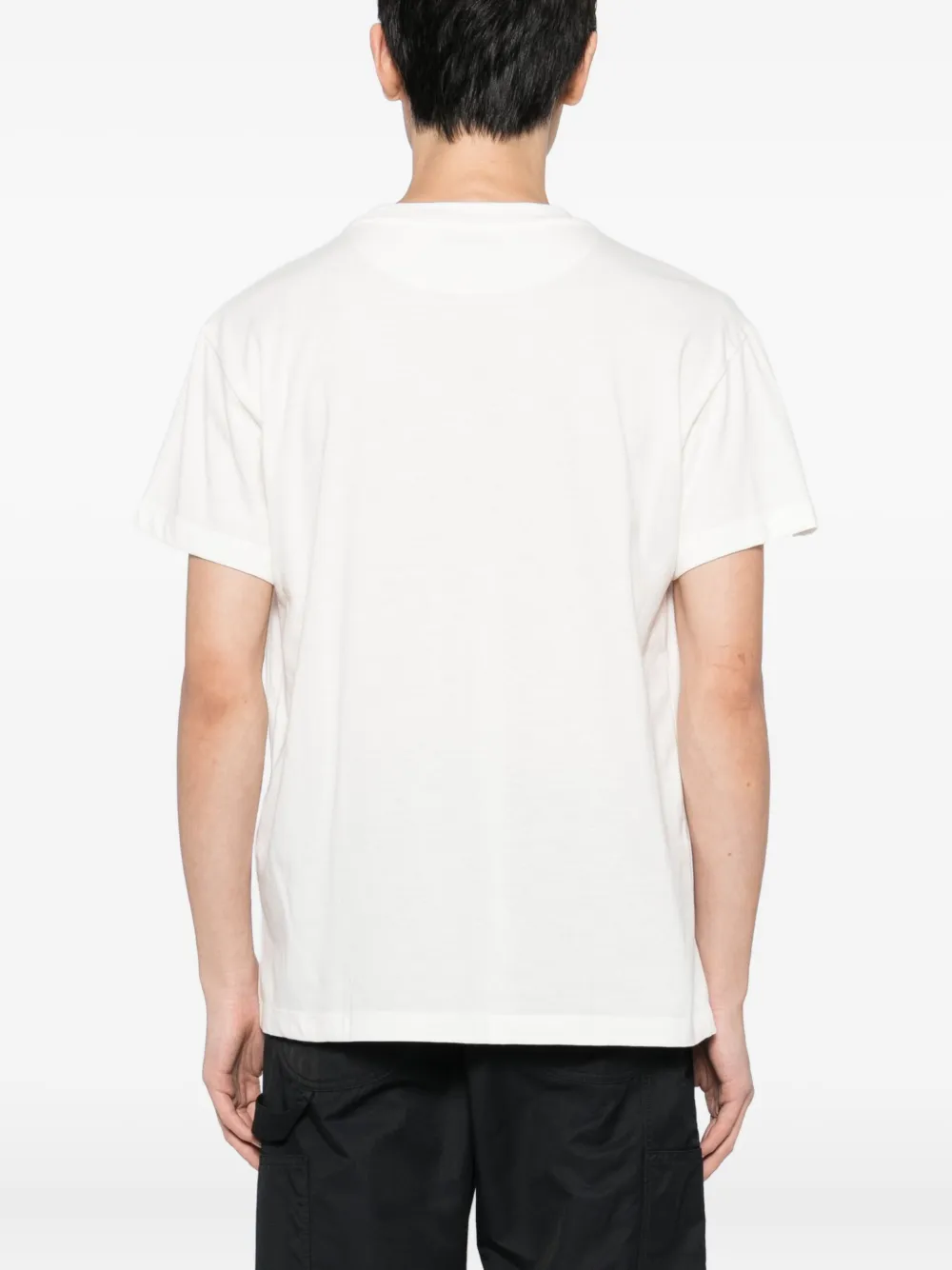 Jil Sander Logo-patch T-shirt (pack Of Three) In White