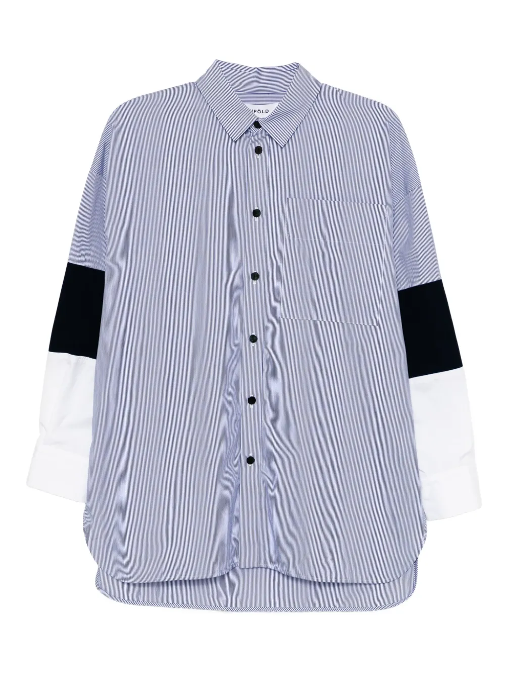 Enföld Striped Shirt In Blue